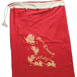 NEW Primitives by Kathy Vintage Santa Sack